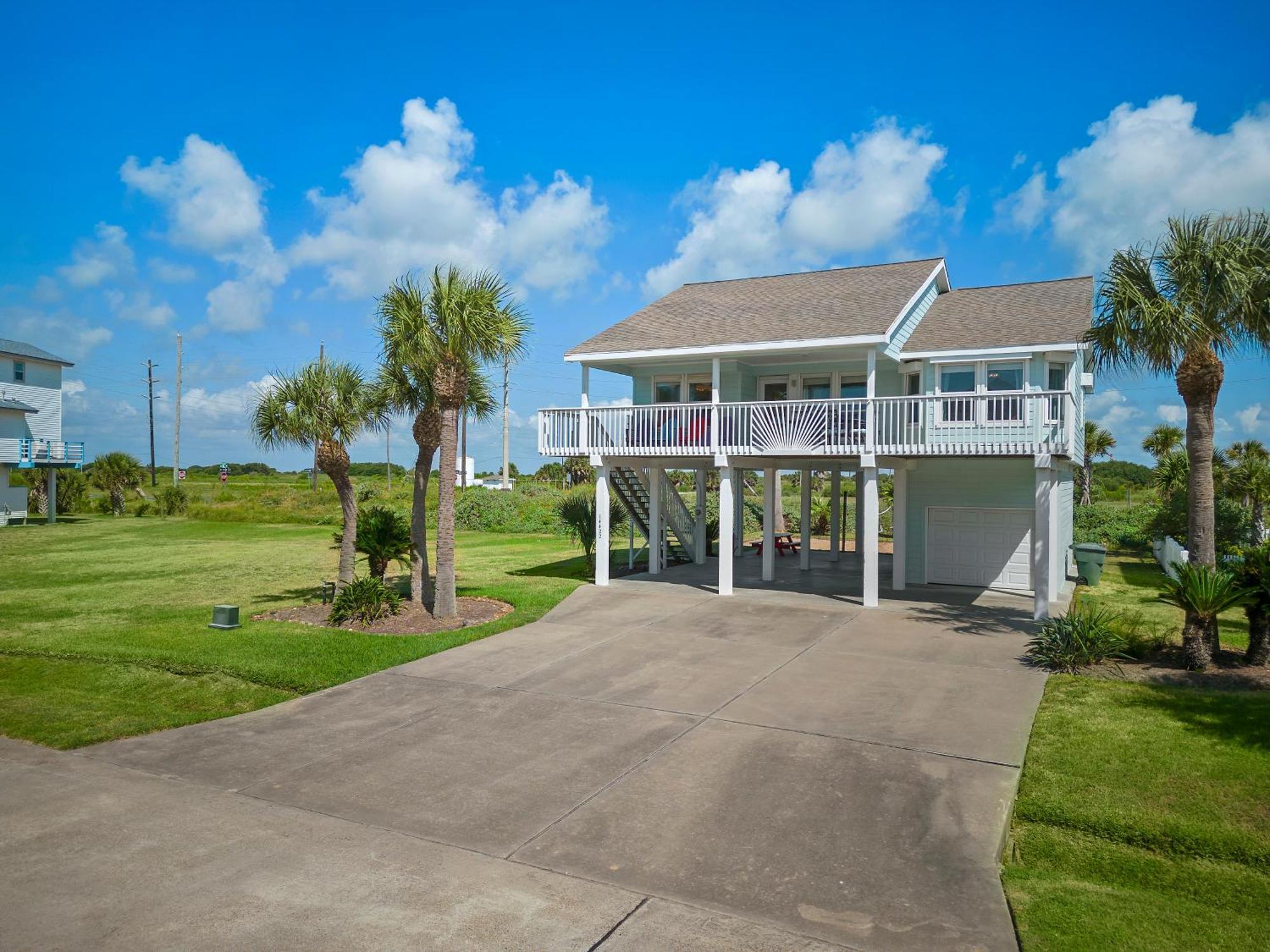 Just Right - Beach House In Pirates Beach West Villa Galveston Exterior photo