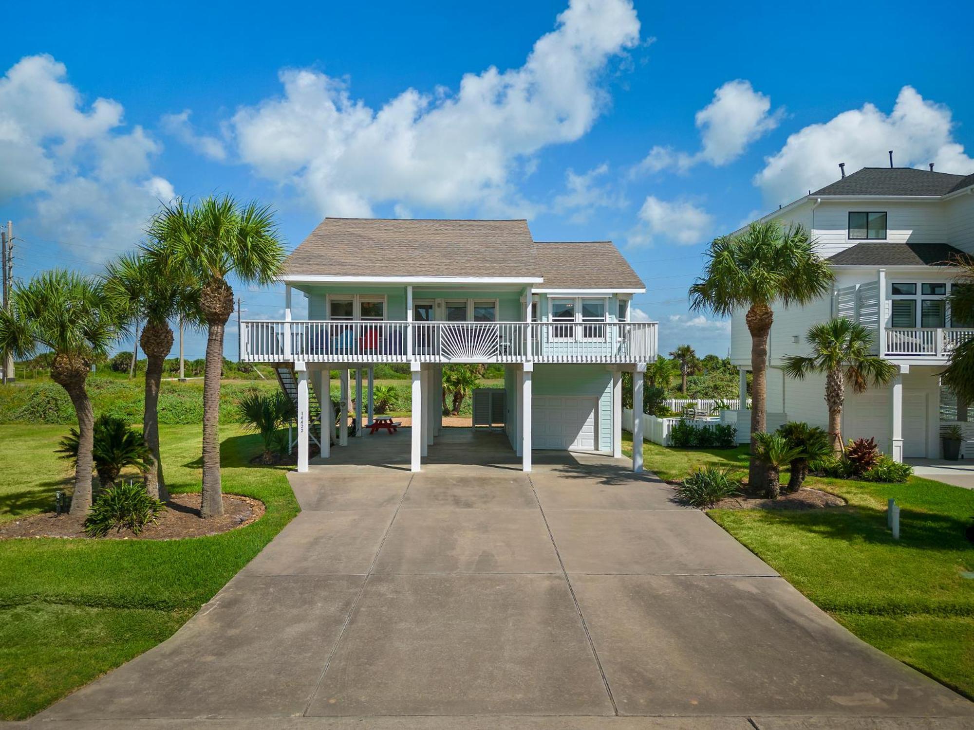 Just Right - Beach House In Pirates Beach West Villa Galveston Exterior photo