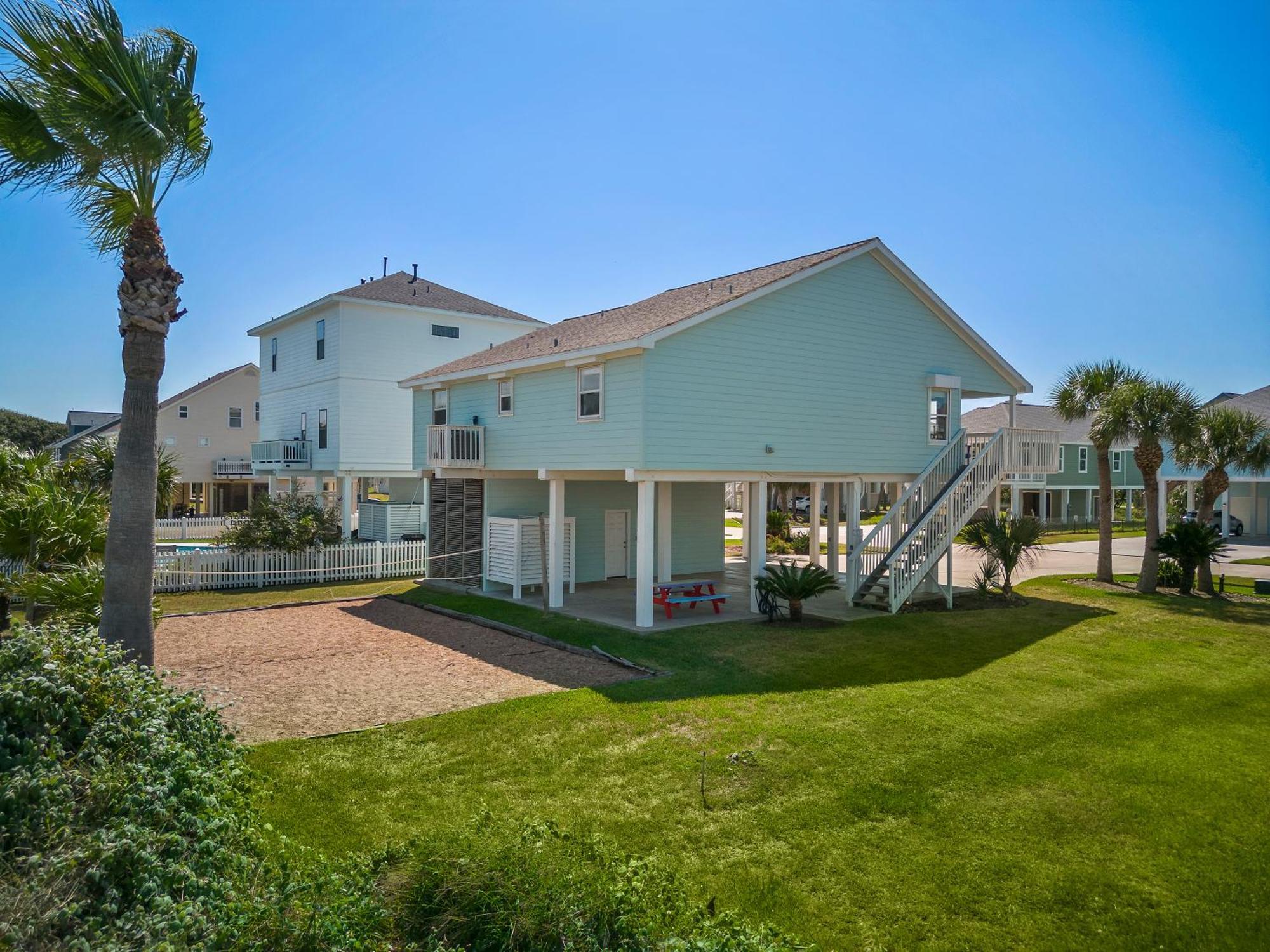 Just Right - Beach House In Pirates Beach West Villa Galveston Exterior photo