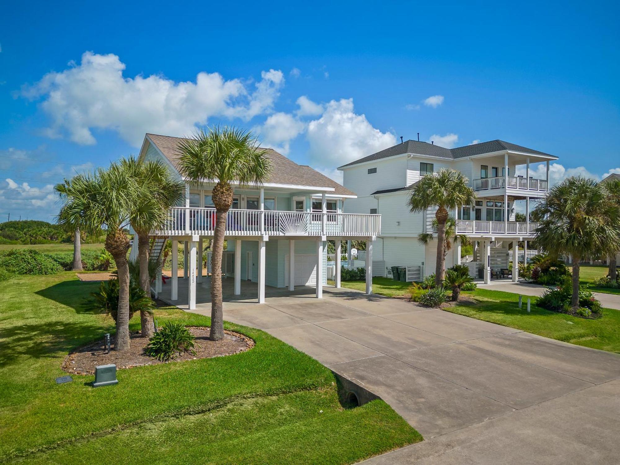 Just Right - Beach House In Pirates Beach West Villa Galveston Exterior photo