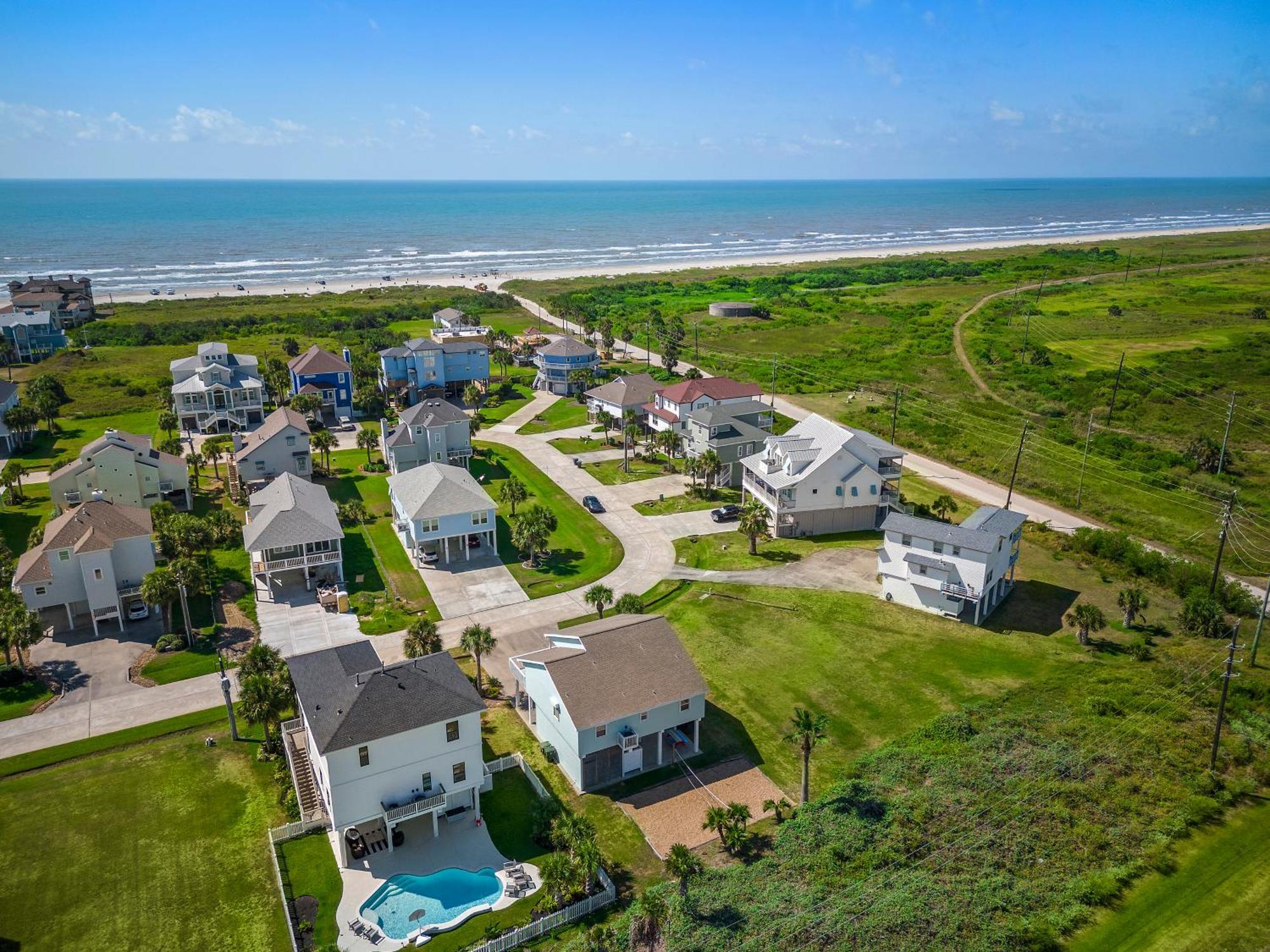 Just Right - Beach House In Pirates Beach West Villa Galveston Exterior photo