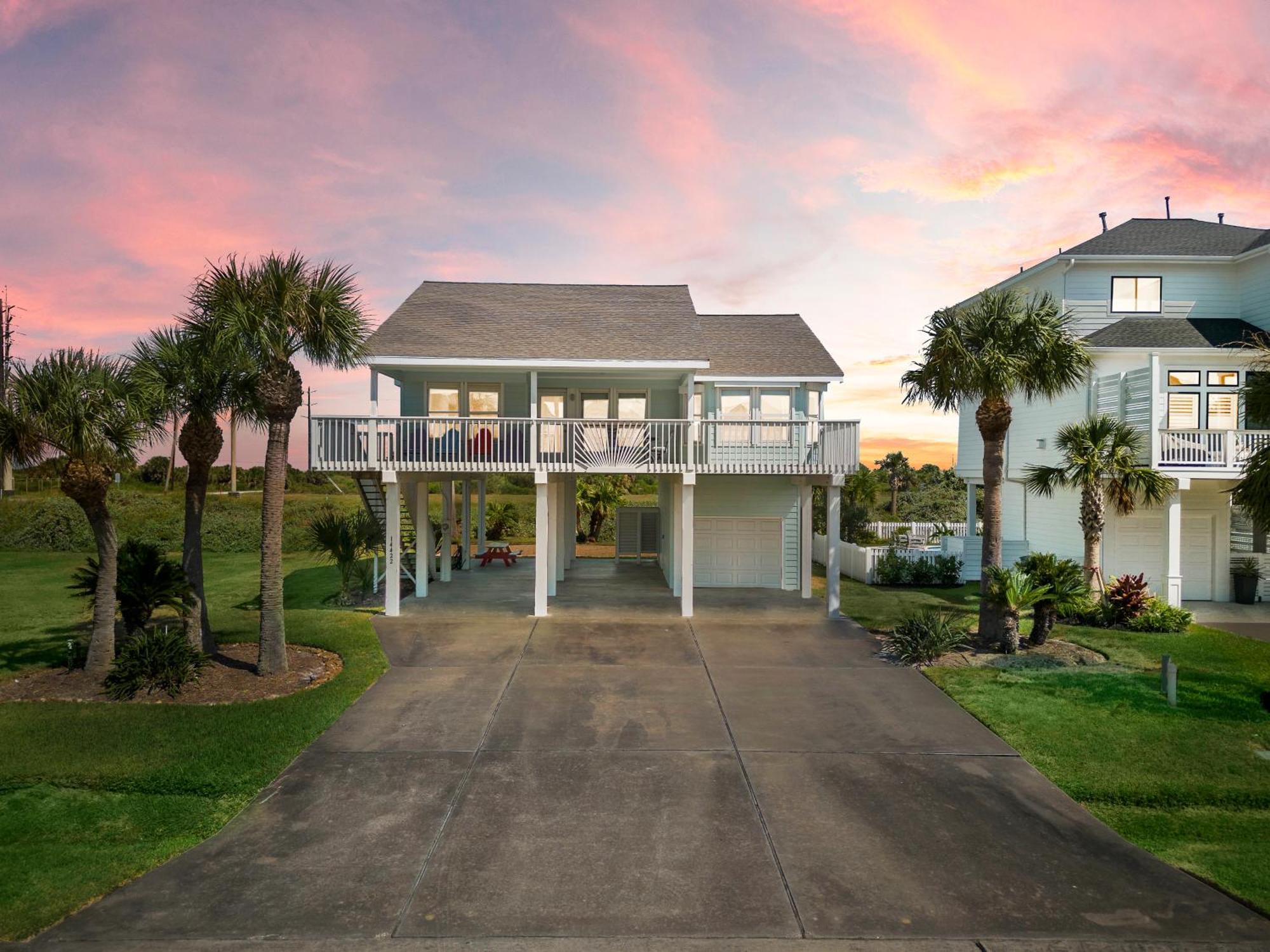 Just Right - Beach House In Pirates Beach West Villa Galveston Exterior photo